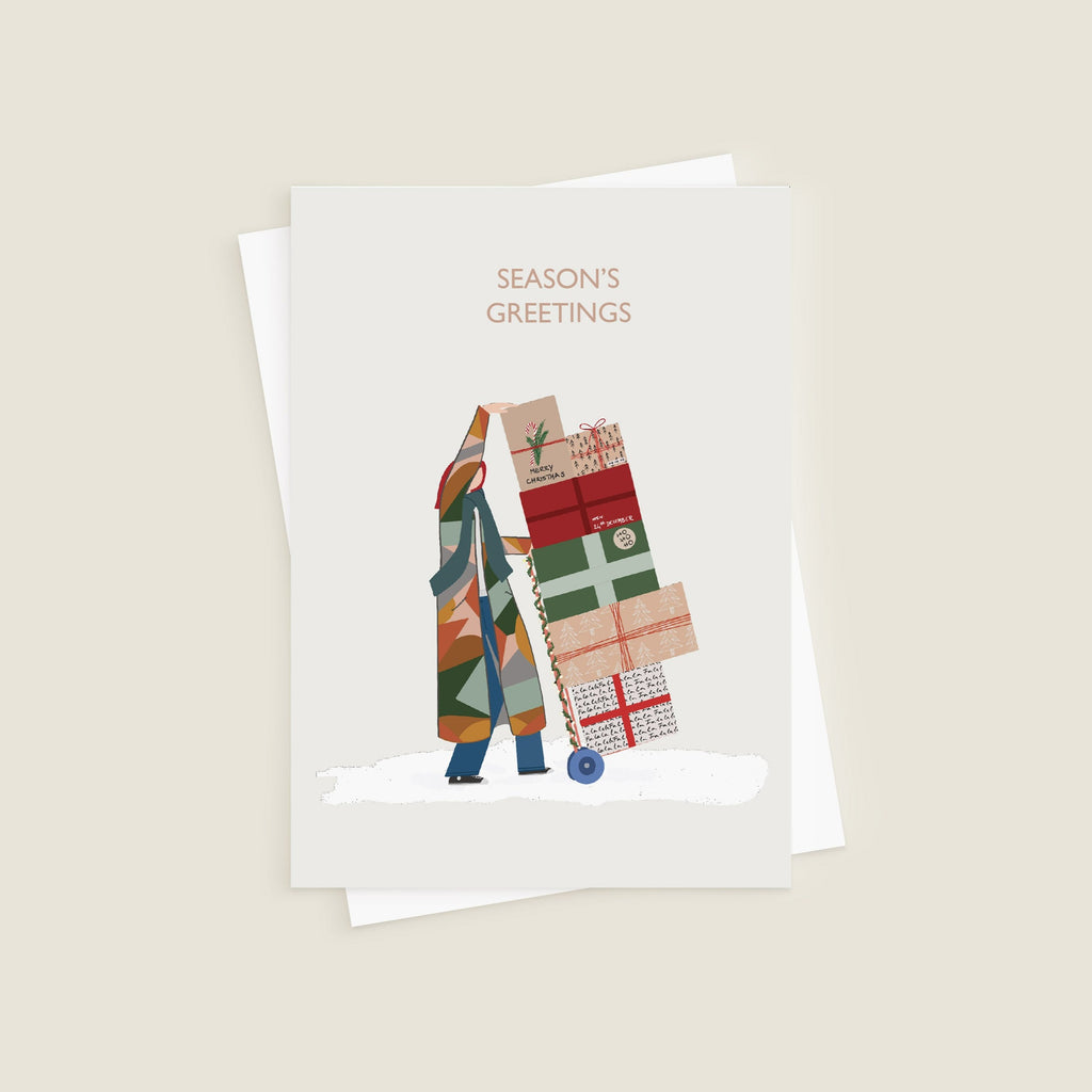 Season’s Greetings Card – Holiday Warmth and Joy