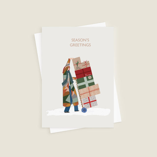 Greeting card -  Seasons's Greetings