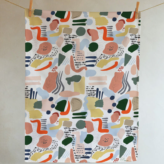 Kitchen towel - Shapes