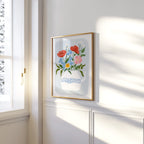 Tea pot fowers