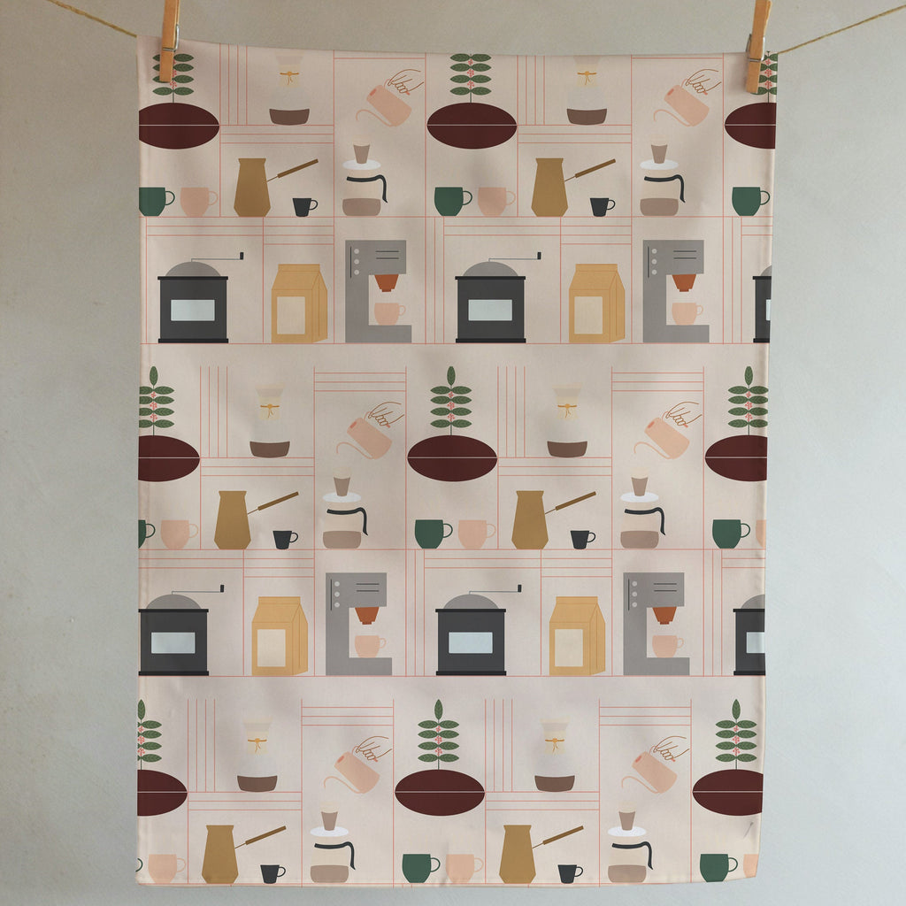 Kitchen towel - Coffee