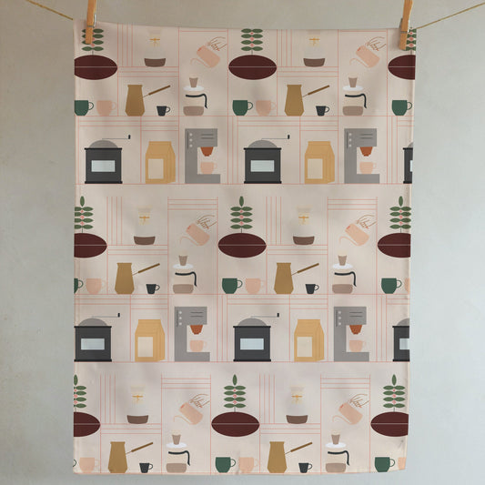 Kitchen towel - Coffee