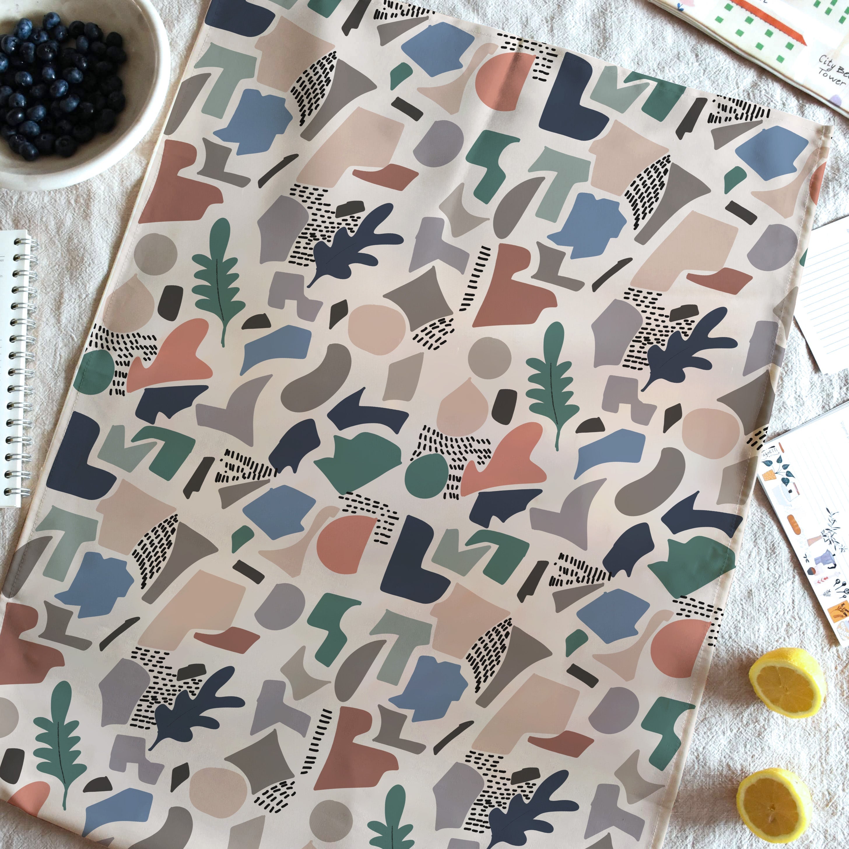 Kitchen towel - Collage