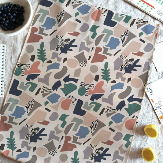 Kitchen towel - Collage