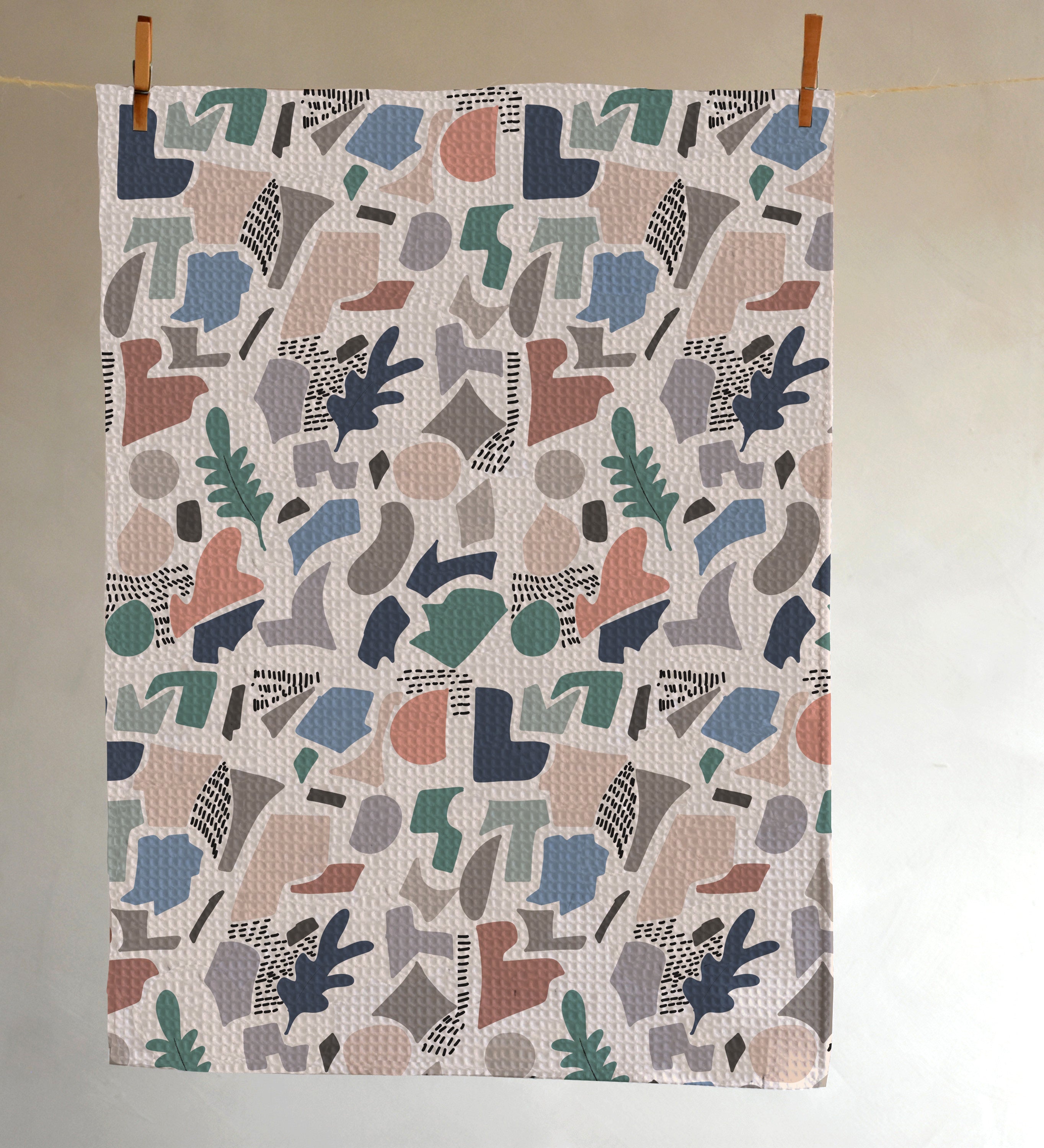 Kitchen towel - Collage