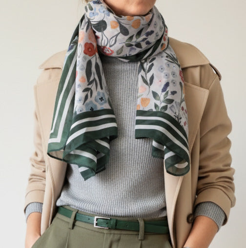 Floral Scarf