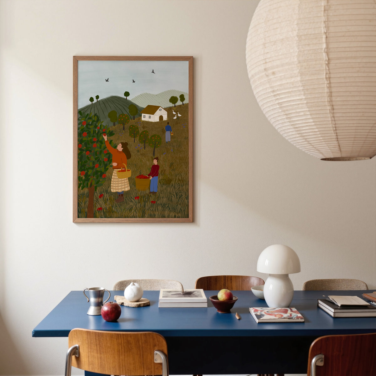 U voćnjaku -  Art print