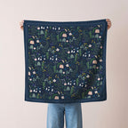 Leaves and flowers Scarf