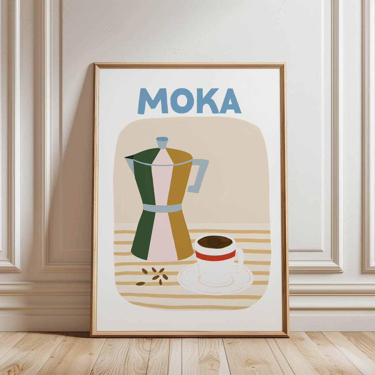 Moka – Art print za ljubitelje kave