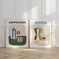 Jutro uz kavu - set od 2 art printa