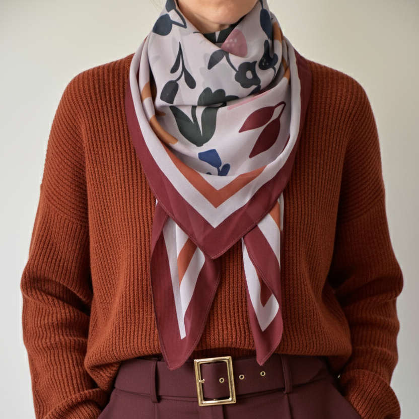 Playful Meadow Scarf