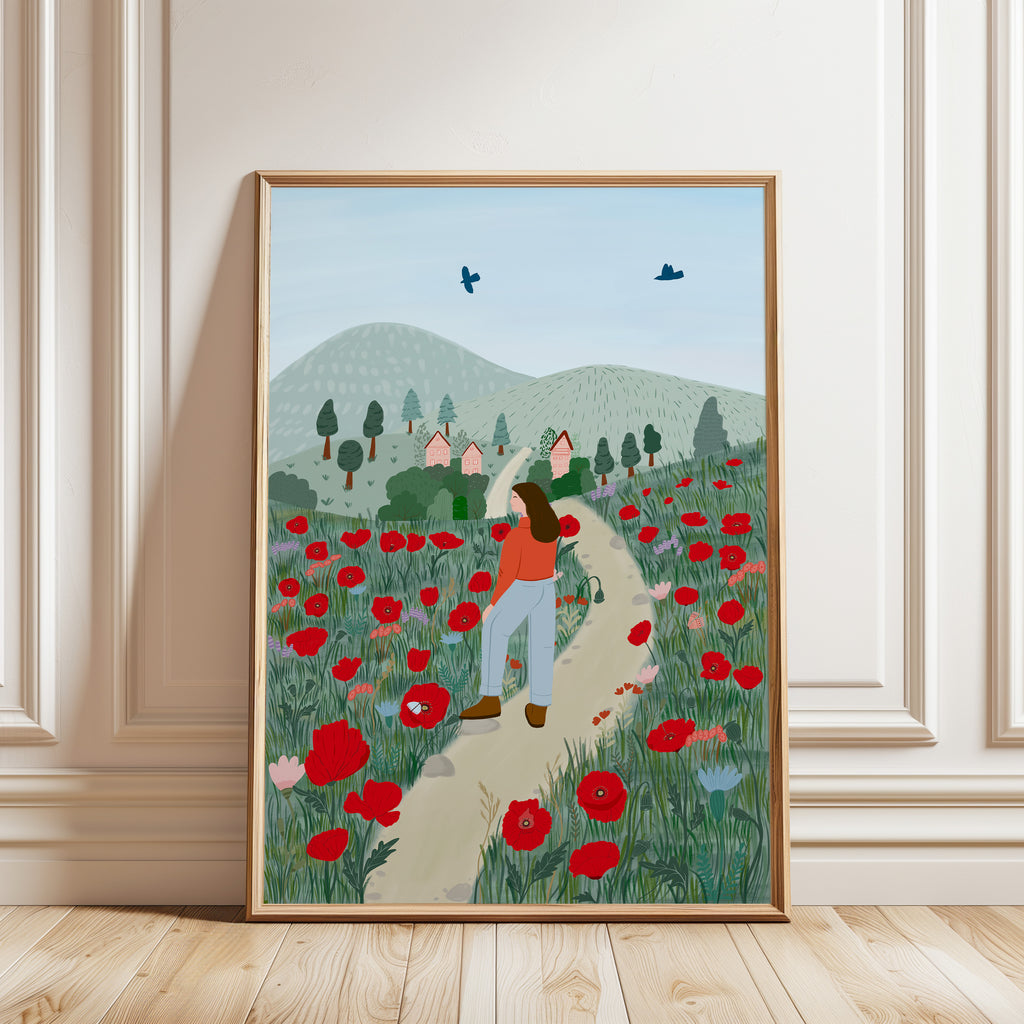 Poppies -  Art print