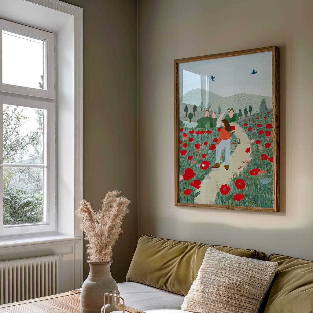 Poppies -  Art print