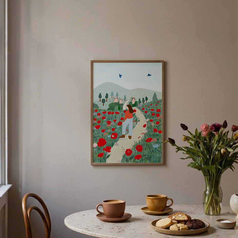 Poppies -  Art print