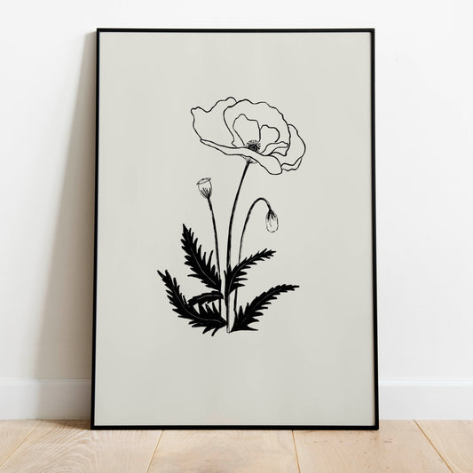 Poppy - beauty, magic, humility, fertility