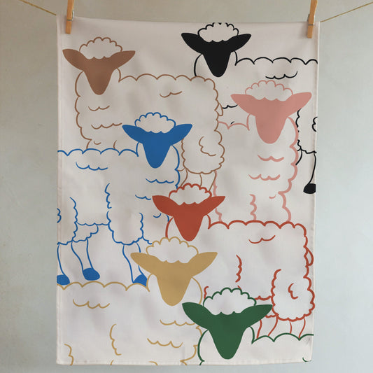 Kitchen towel - Sheep squad