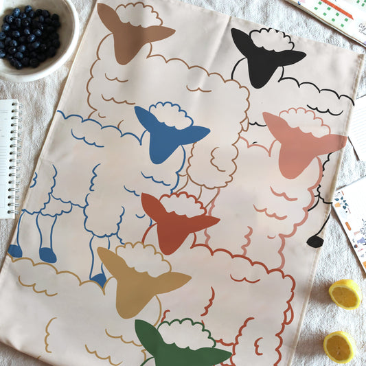 Kitchen towel - Sheep squad