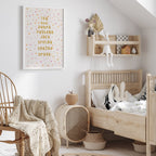 Personalizirani dječji art print - Dots no.5