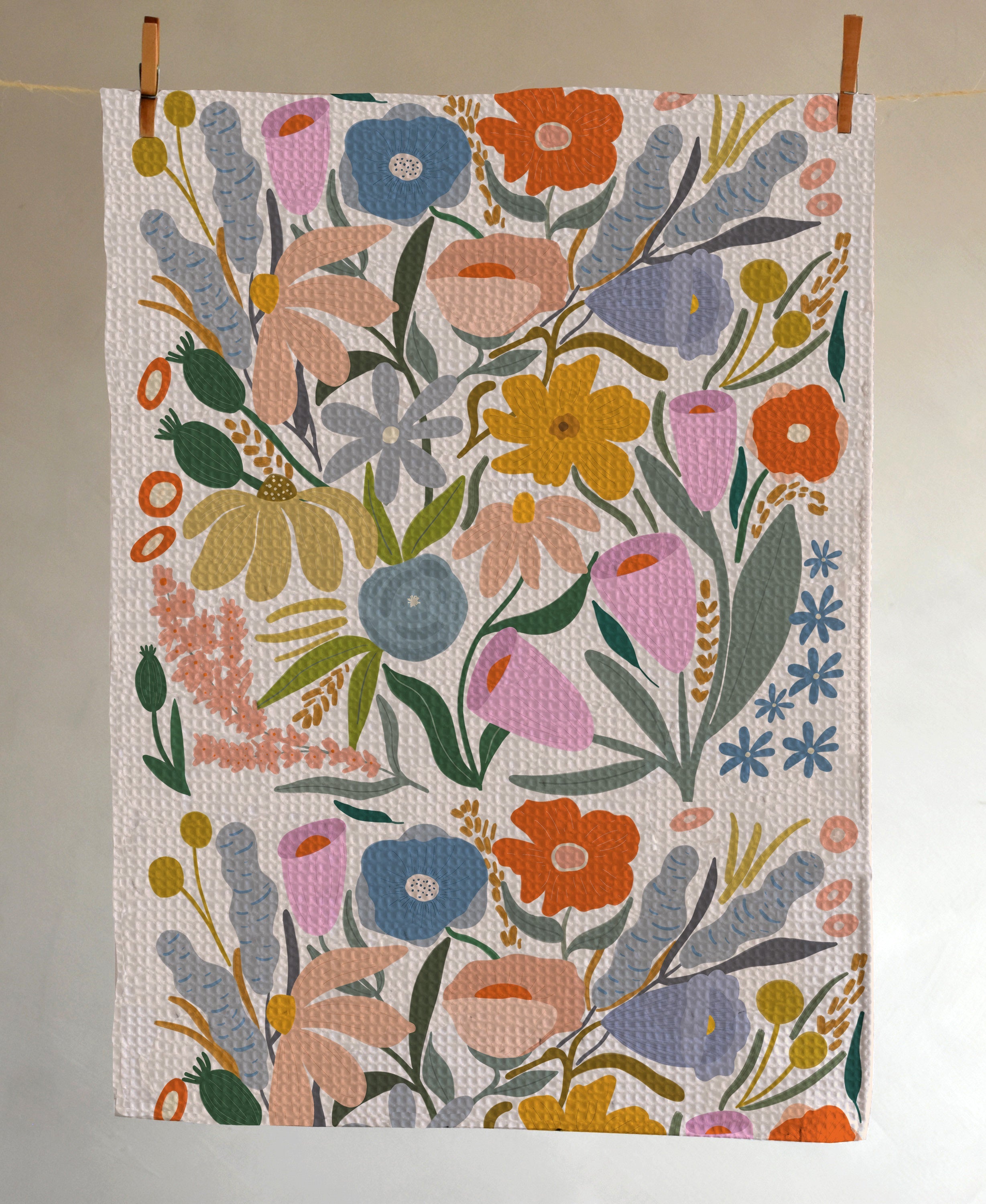 Kitchen towel - Wildflowers