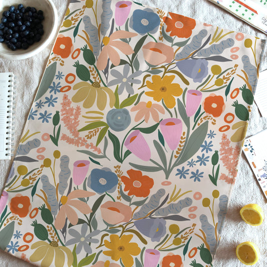 Kitchen towel - Wildflowers