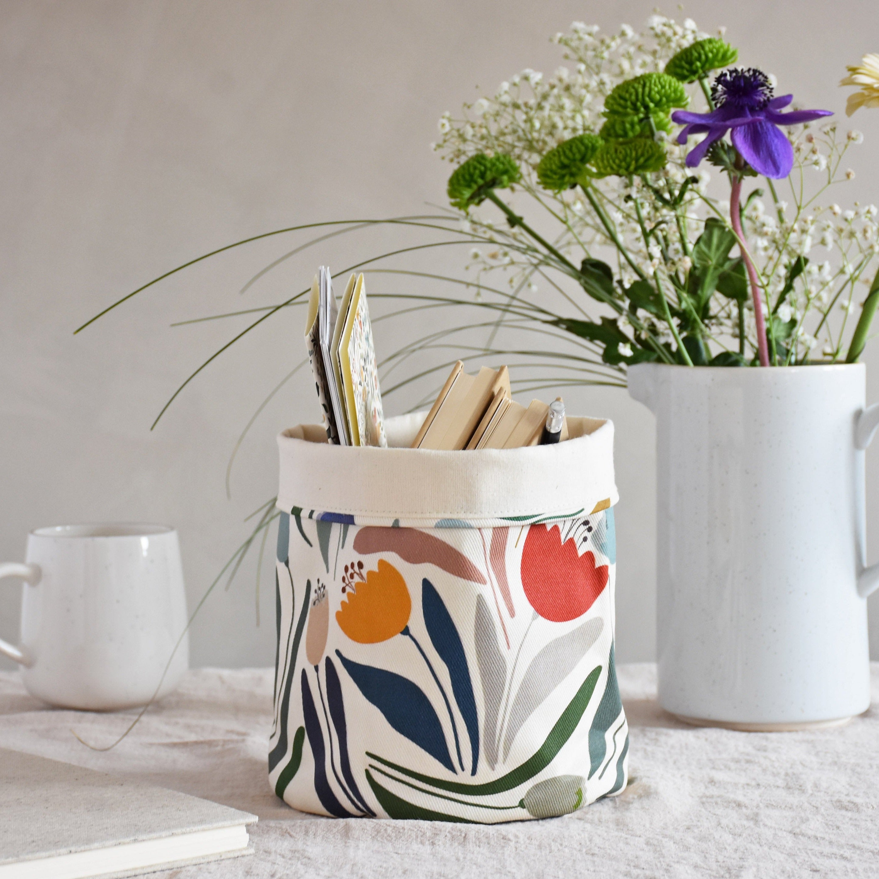 Storage basket  - Tulips