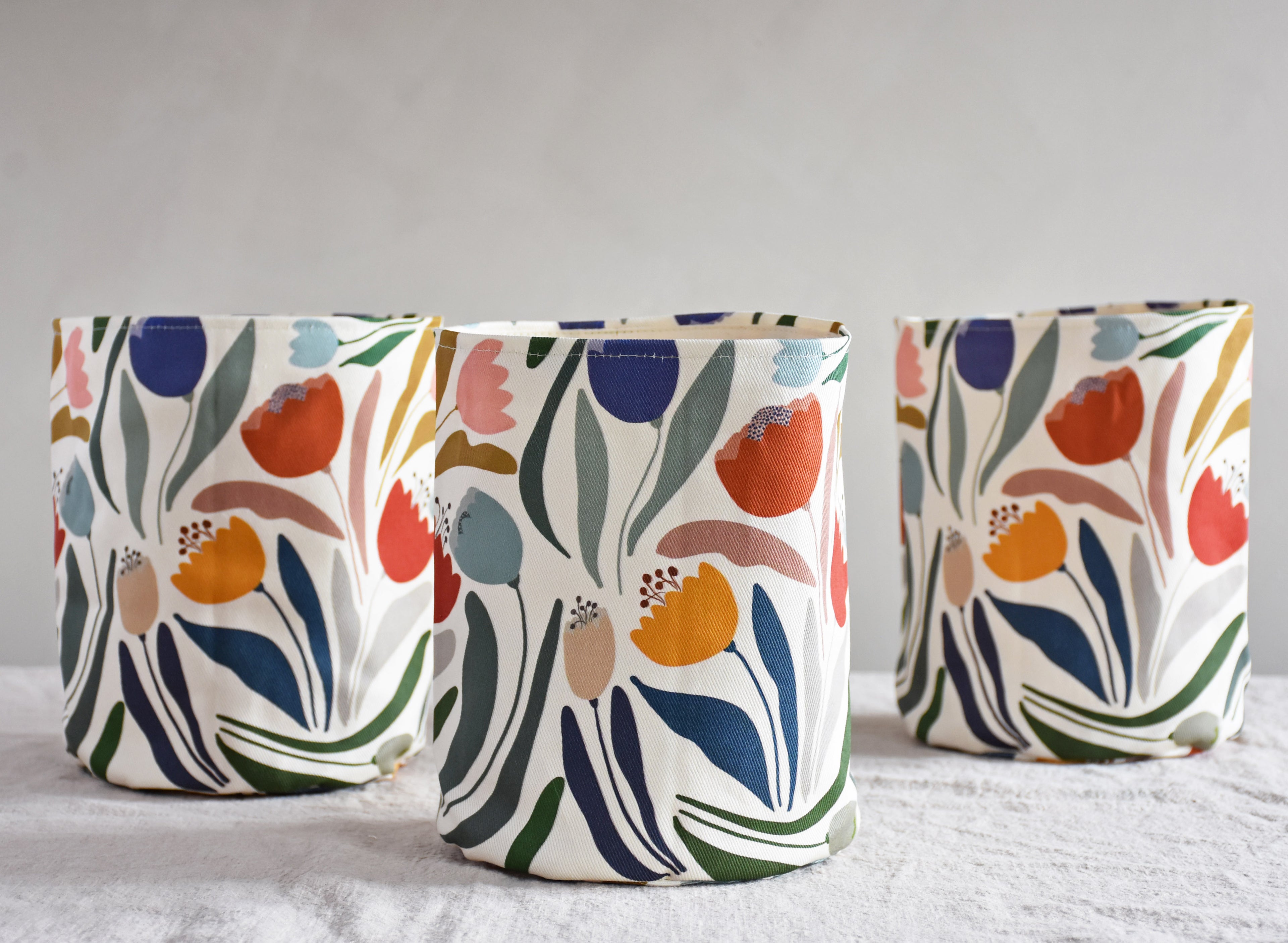 Storage basket  - Tulips
